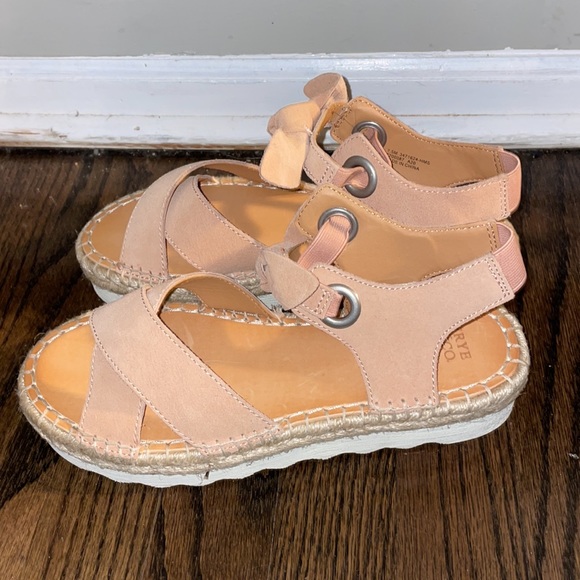 Frye & Co 7.5 Sandals nwt espadrille style - Picture 3 of 8